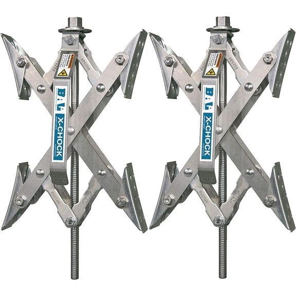 X-Chock Wheel Stabilizer - Pair - One Handle - 28012