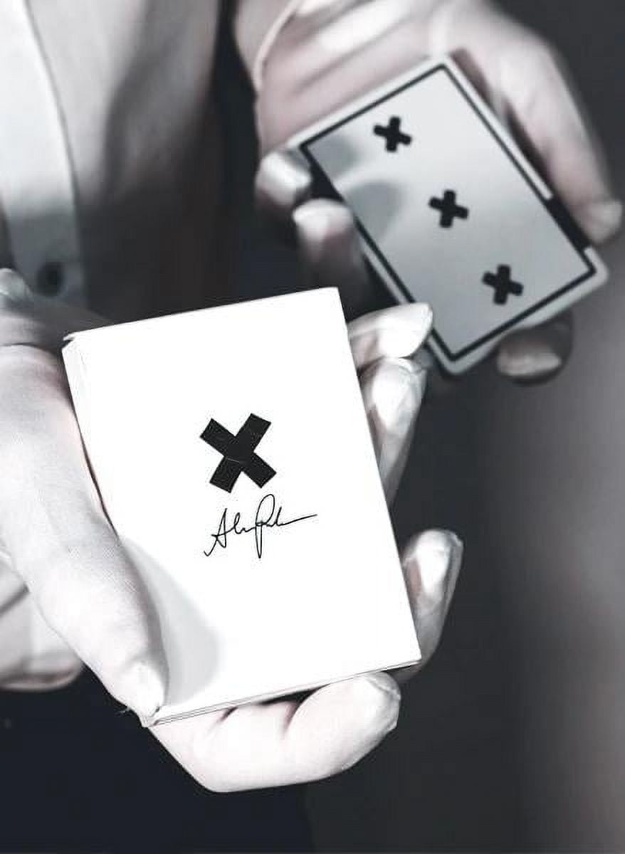 X DECK V2 Playing Cards By Alex Pandrea (WHITE/BLACK)