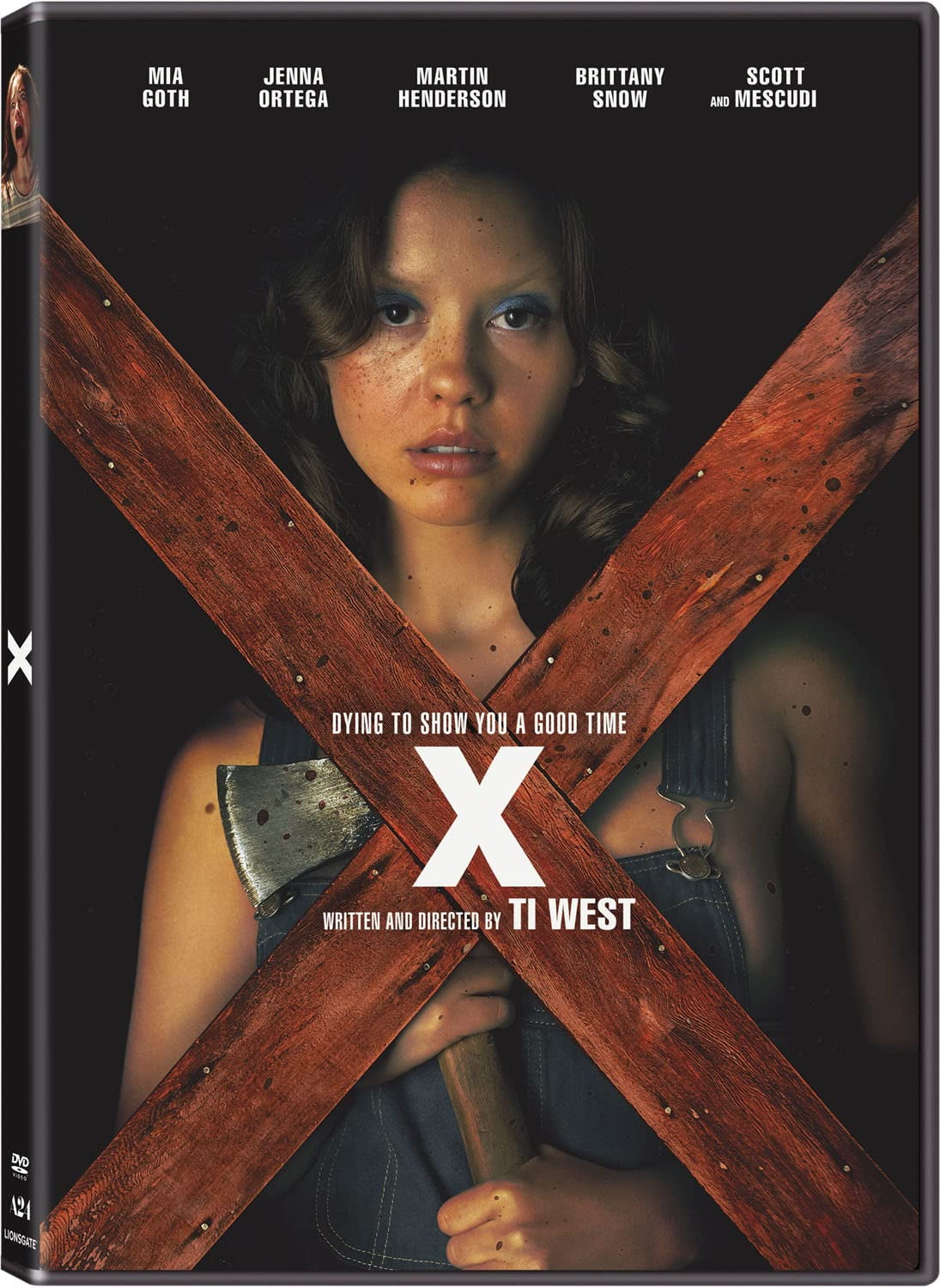 X (DVD) Lionsgate Standard