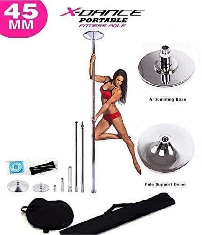 X Dance Professional Dance Pole Fitness Exercise Spinning & Static
