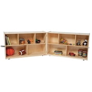 Wood Designs 13118 x-Deep Folding Storage, 30"H