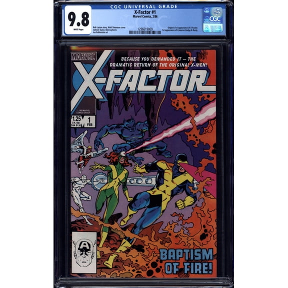 X-Factor #1 - CGC 9.8 Comic Book