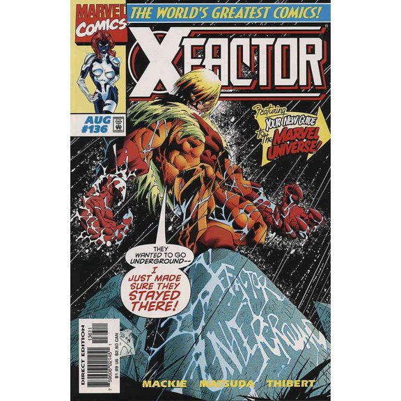 X-Factor #136 VF ; Marvel Comic Book