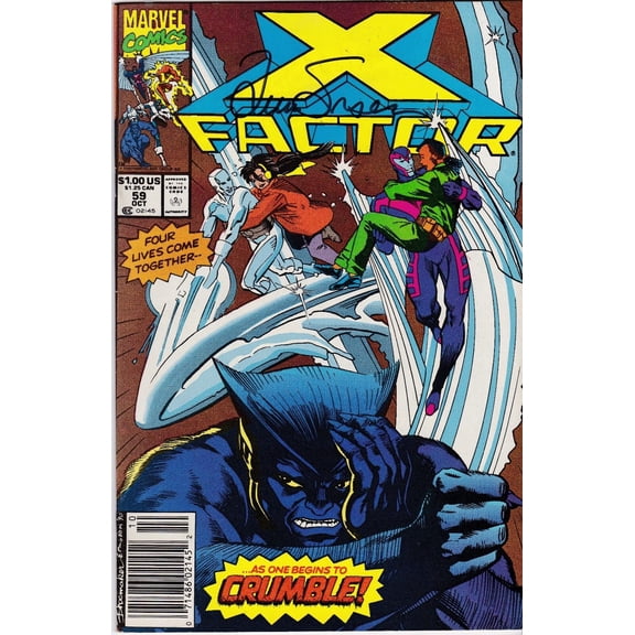 X-Factor #59 Signed by Louise Simonson