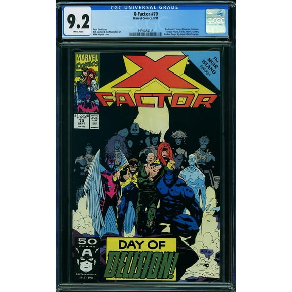X-Factor #70 - CGC 9.2 Comic Book