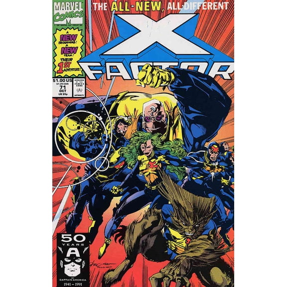 X-Factor #71 VF ; Marvel Comic Book