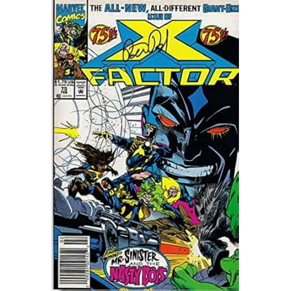 X-Factor #75 X-Men Signed Peter David NM