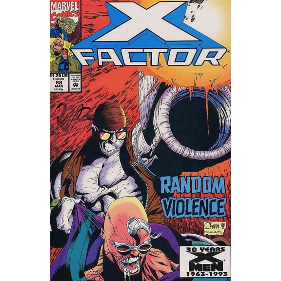 X-Factor #88 VF ; Marvel Comic Book