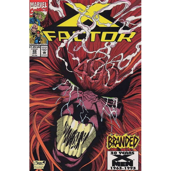 X-Factor #89 VF ; Marvel Comic Book