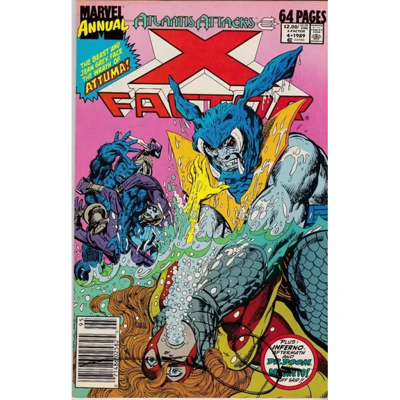 X-Factor Annual #4 Signed by Walt Simonson