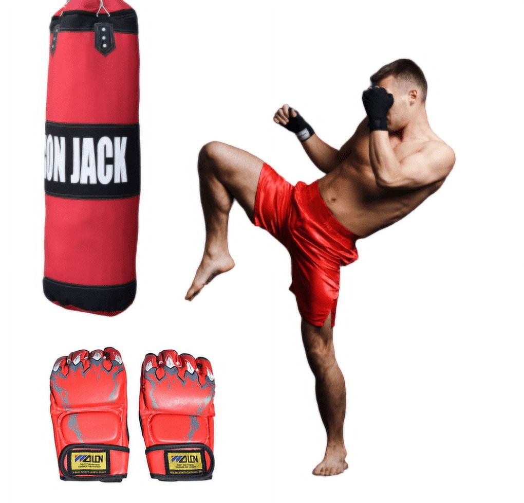 XFactor Unfilled MMA Wall Mounted Training Hanging Bag Heavy Bag