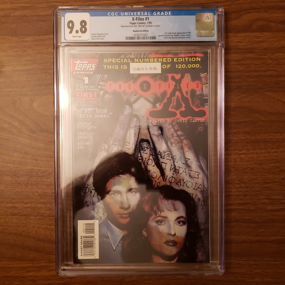 X-Files #1 - CGC 9.8 Comic Book
