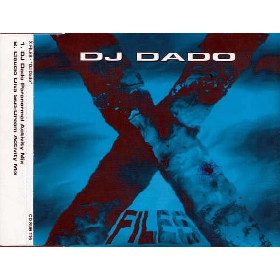 X Files(2titres Poch Bleu) (CD) DJ Dado