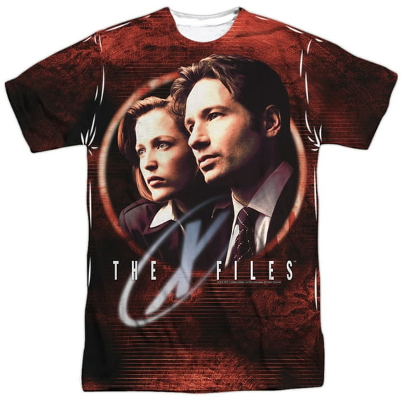 X Files Men's Truth Seekers Sublimation T-shirt White