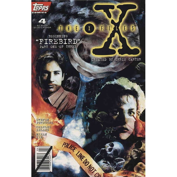 X-Files, The #4 VF ; Topps Comic Book