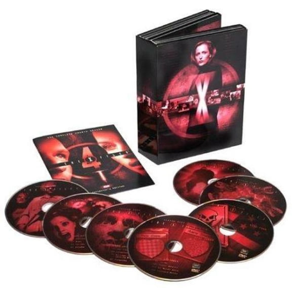 The X-FIles: Complete Fourth Season (DVD, 7-Disc Set, Collector's Edition) NEW