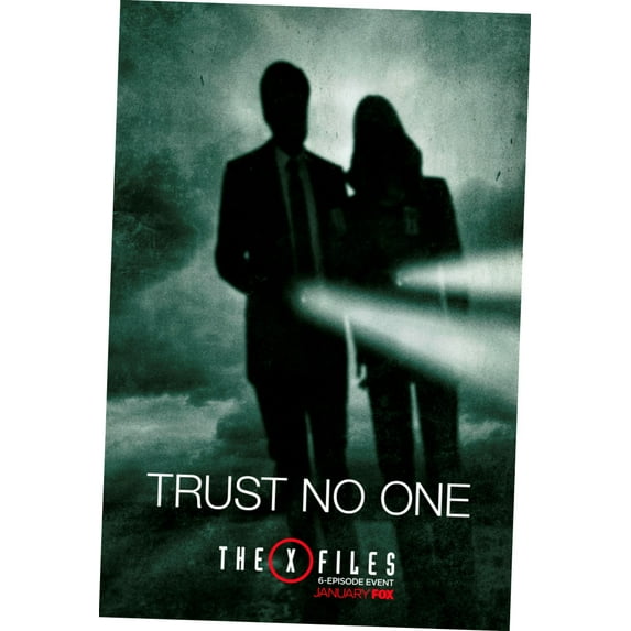 X-Files The Poster 24in x36in Art Poster 24x36 Unframed, Age: Adults, Rectangle Z Posters