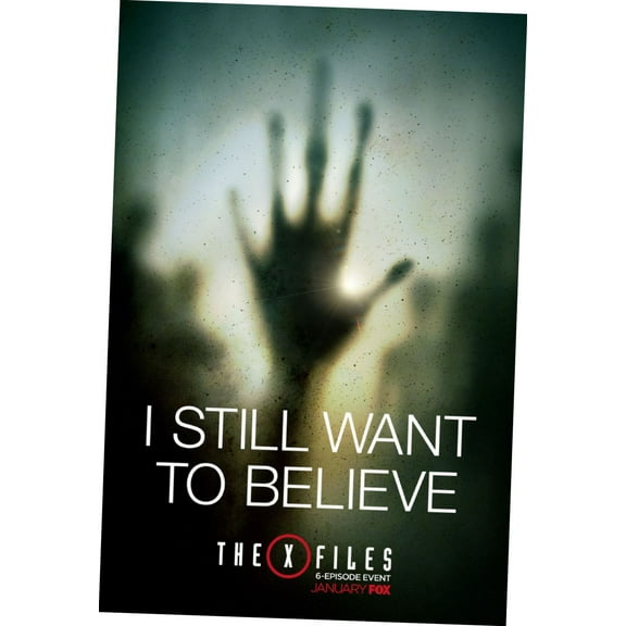 X-Files The Poster 24in x36in Art Poster 24x36 Unframed, Age: Adults, Rectangle Z Posters