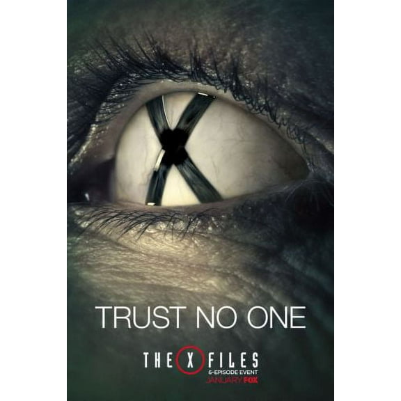 X-Files The poster Metal Sign 8inx 12in Print on Metal 8x12 #693091 Square Adults Best Posters
