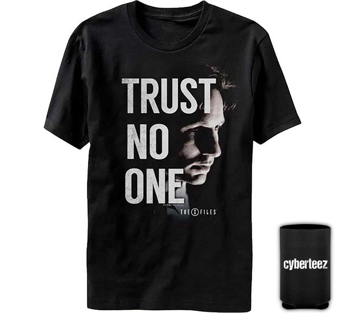 X-Files Trust No One Mulder T-Shirt + Coolie (XL) - Walmart.com