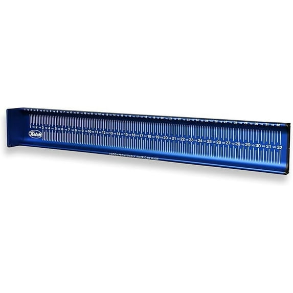 Ketch Fish Measuring Board/Ruler - 32" Blue