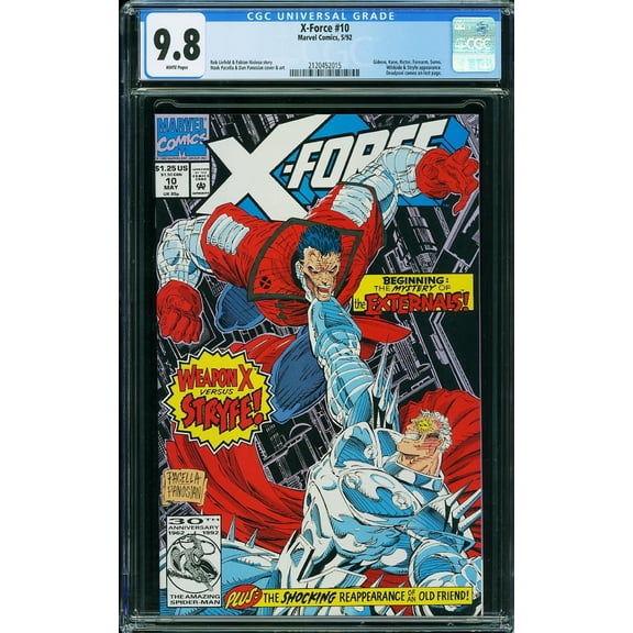 X-Force #10 - CGC 9.8 Comic Book