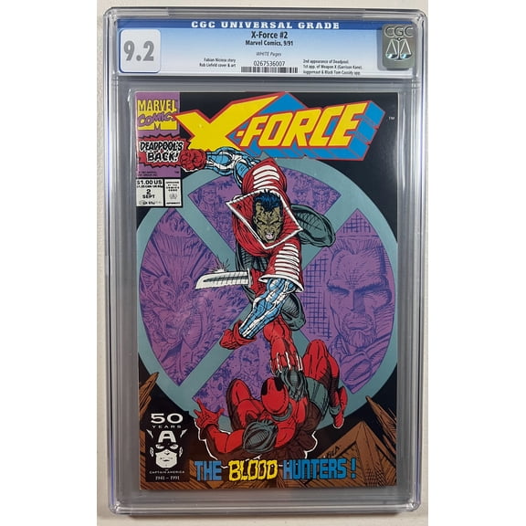 X-Force #2 - CGC 9.2 Comic Book