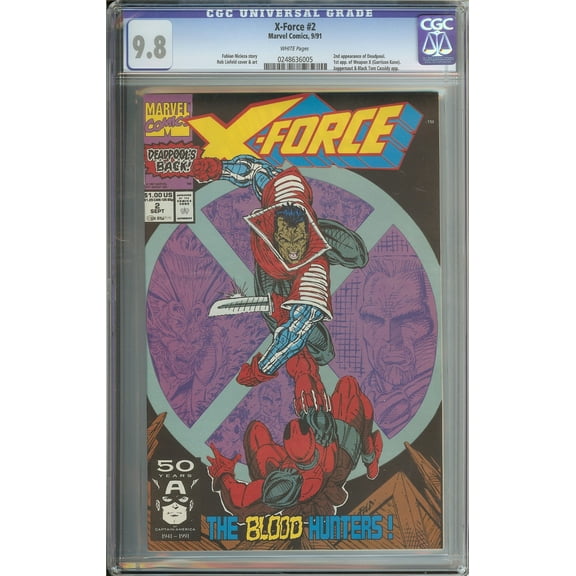 X-Force #2 - CGC 9.8 Comic Book