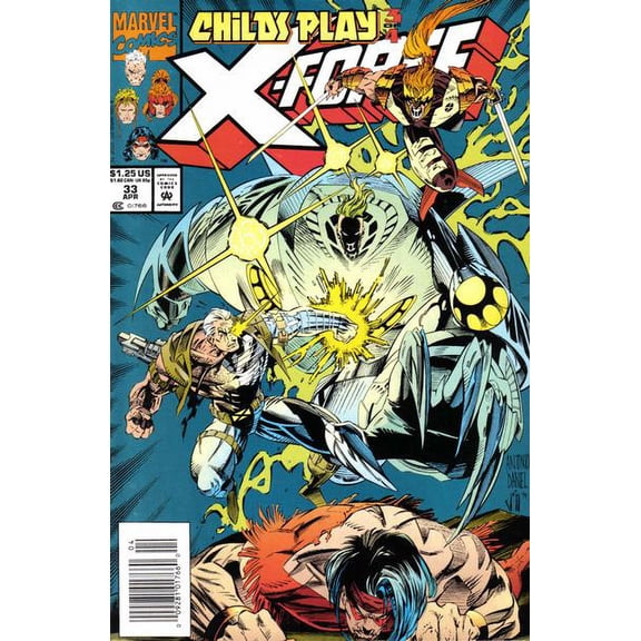 X-Force #33 (Newsstand) VF ; Marvel Comic Book