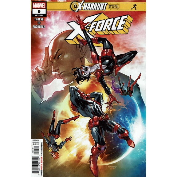 X-Force (7th Series) #9 VF ; Marvel Comic Book