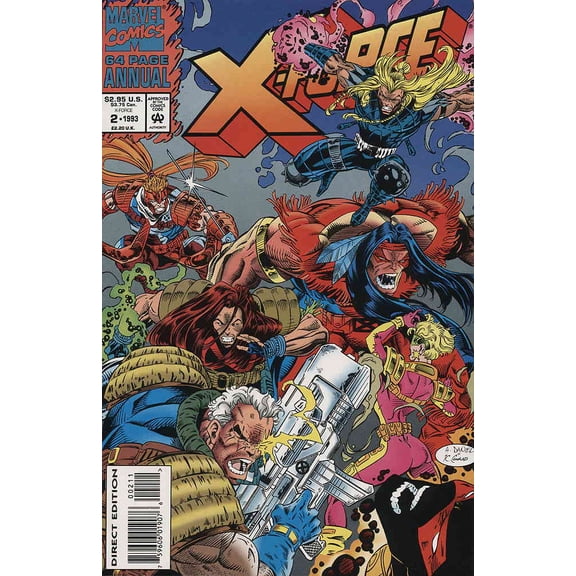 X-Force Annual #2 VF ; Marvel Comic Book
