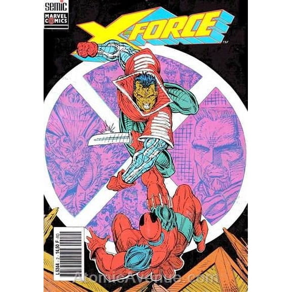 X-Force (Semic) #2 VF ; Semic Comic Book