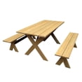 Durable X Frame Picnic Table for Perfect Outdoor Gatherings