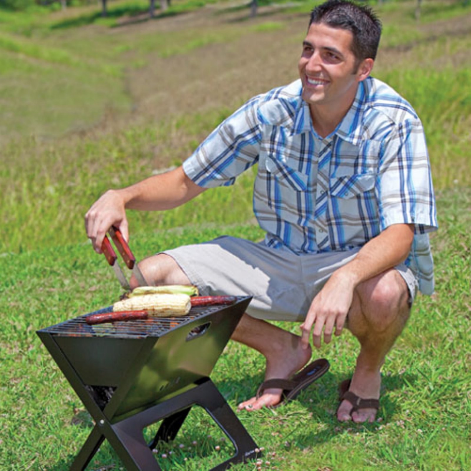 X Grill Compact Portable Charcoal Grill - image 1 of 7
