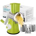 X Home Rotary Cheese Grater, Handheld Vegetables Slicer Cheese Shredder