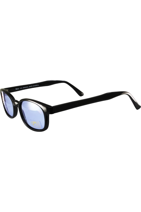 X-KD Sunglasses 1012 Black Frame with Blue lens
