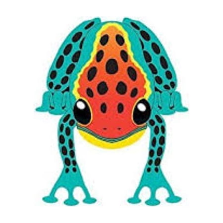 X Kites MidiKite 9.63"-11.13" Kite with Ripstop Fabric -Easy to Assemble (Tree Frog)