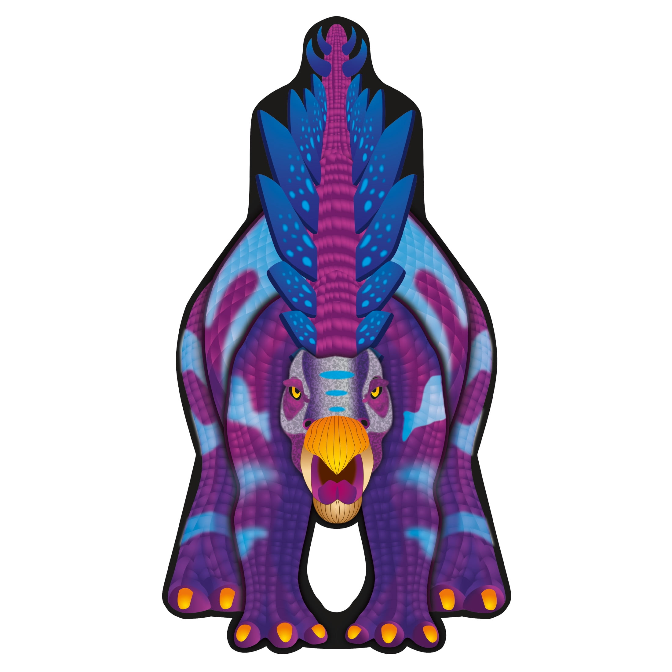 X Kites Nylon DinoKites 35" Stegosaurus Dinosaur Kite