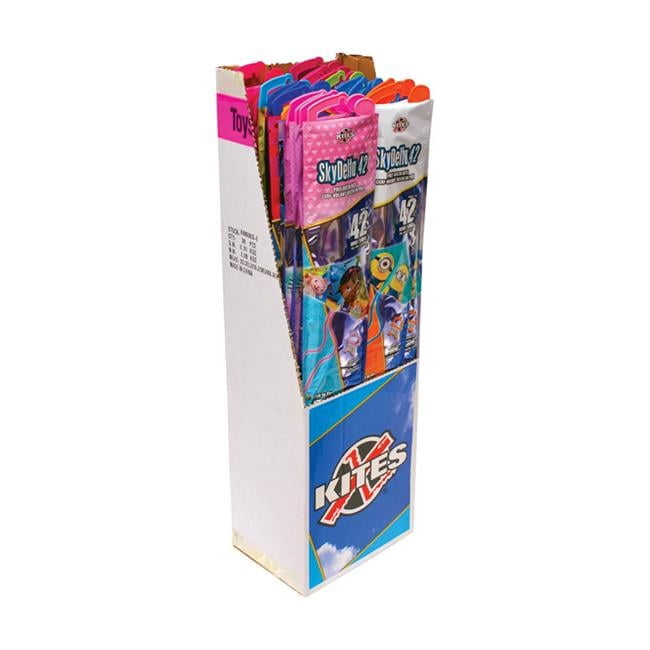 X Kites  Sky Delta Plastic 42 Kites, Pack of 30
