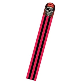 X Kites Streamer Kite Pirate Skull Nylon Streamer Kite with Handle and Line