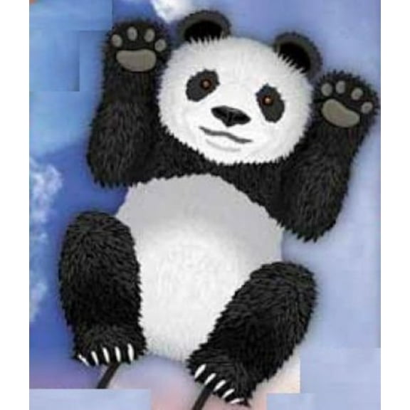 X-Kites WindNSun SkyZoo Panda Nylon Kite, 40"