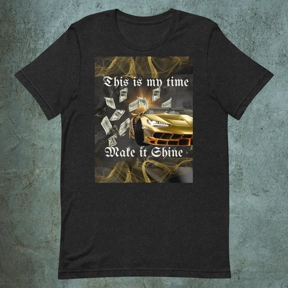 X-LARGE - "This is my Time Make it Shine" (Front) & "DXM" (Back) - Detail Xpress Mobile -T-Shirt