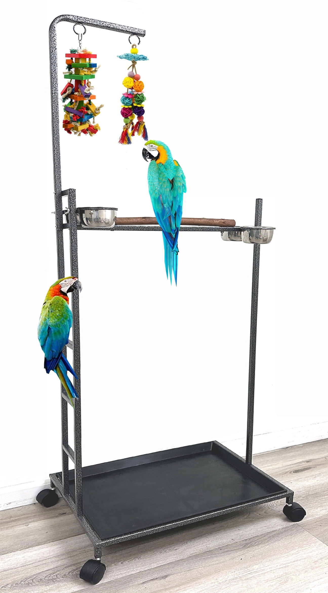 X-Large Deluxe Parrot Stand Bird Play Stand Parrot Playstand Parrot ...