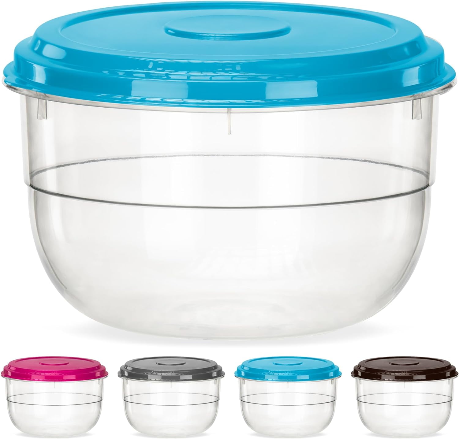 X-Large Food Storage Container, 5.75 Quarts, BPA Free Plastic, 185 oz ...