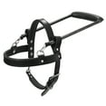 thumbnail image 1 of X Large Guide Dog Harness Hilason Genuine Leather With Handle Black, 1 of 5