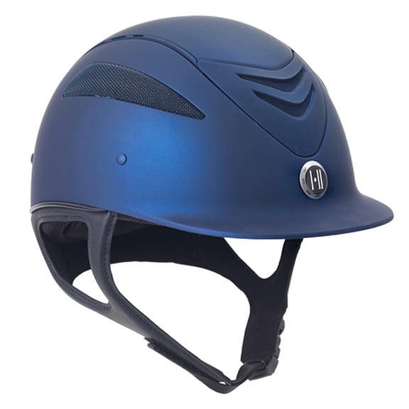 X Large One K Defender Riding Adjustable Comfort Helmet Navy Matte