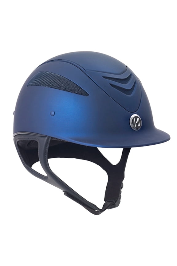 X Large One K Defender Riding Adjustable Comfort Helmet Navy Matte