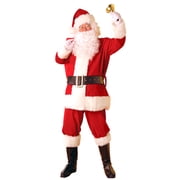 Rubies Santa Claus Regal Plush Costume for Adults, Men's XL