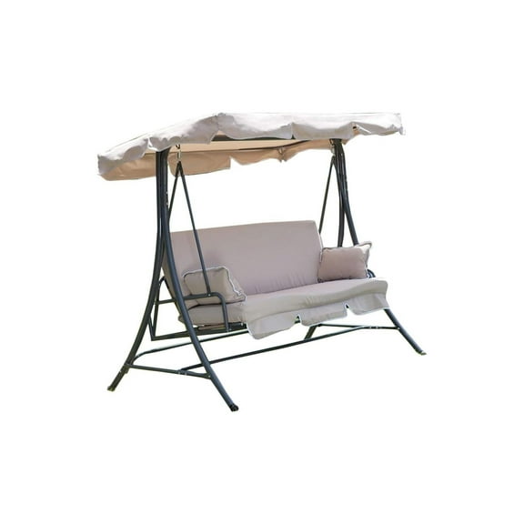 X-Large Universal Replacement Swing Canopy Top Cover - RipLock - Beige
