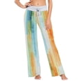 thumbnail image 1 of X-Large Women's Comfy Casual Pajama Pants Stretch Fabric Suitable for Yoga Pants Hippie Pants，The Best Holiday Gifts for Women in Pastel Colors, 1 of 7